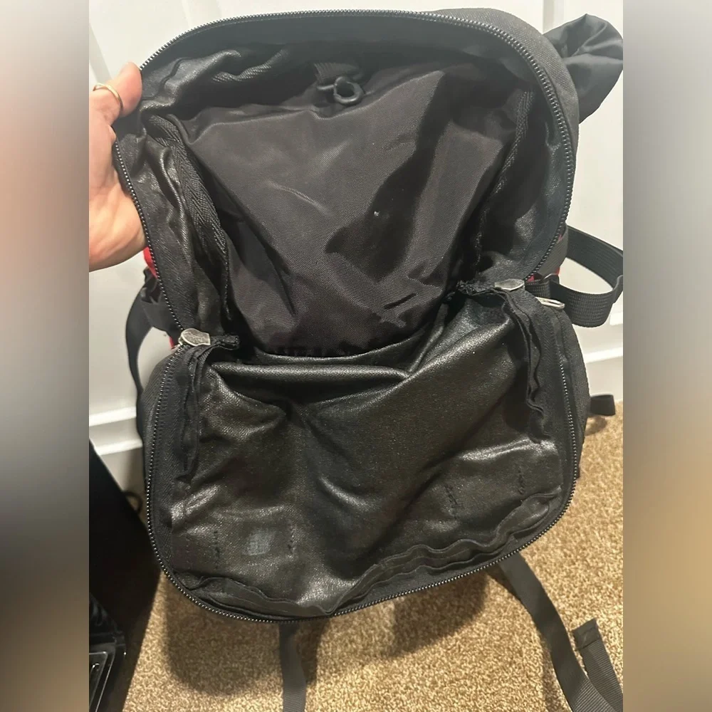 Black and Red Men's Backpack